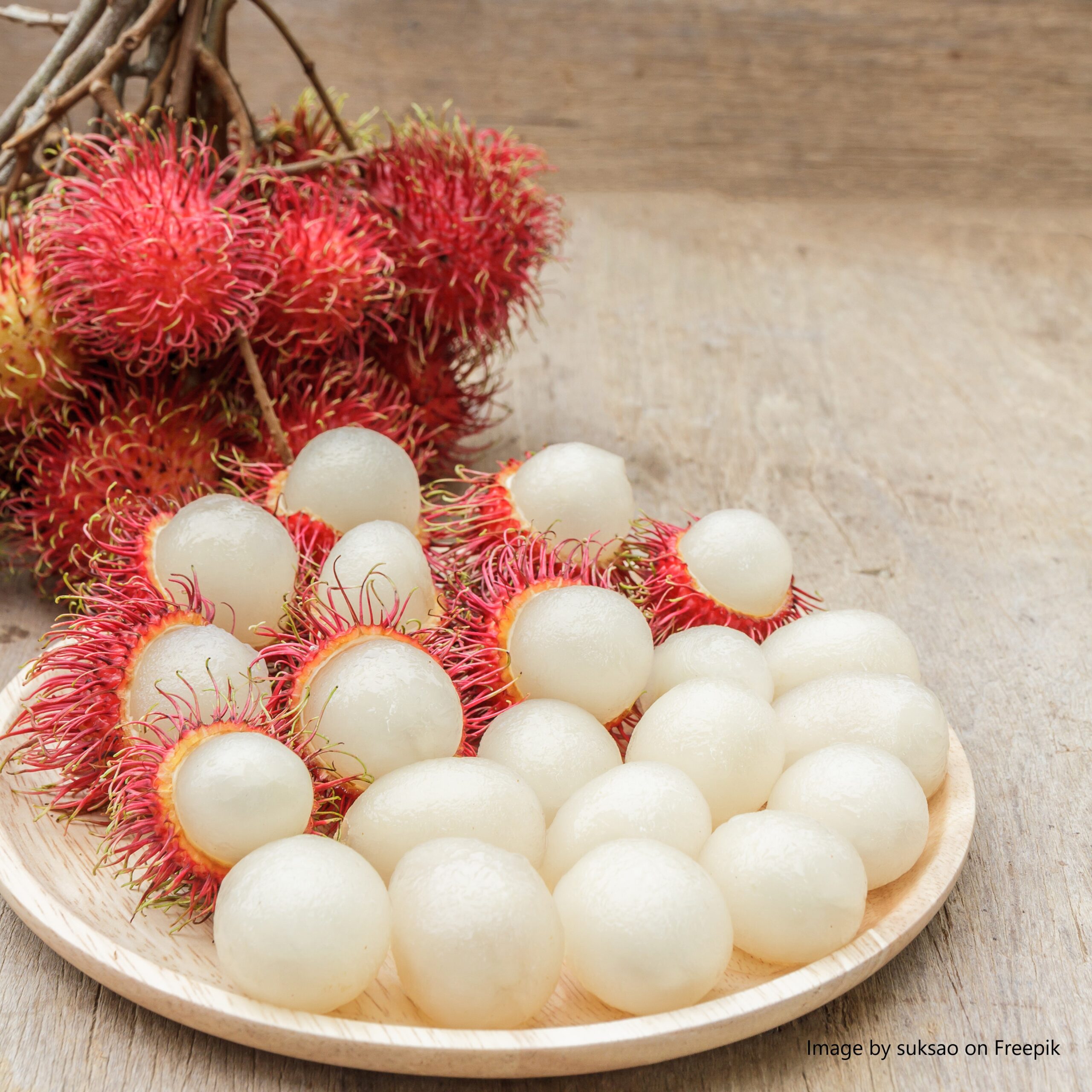 rambutan Image by suksao on Freepik v01